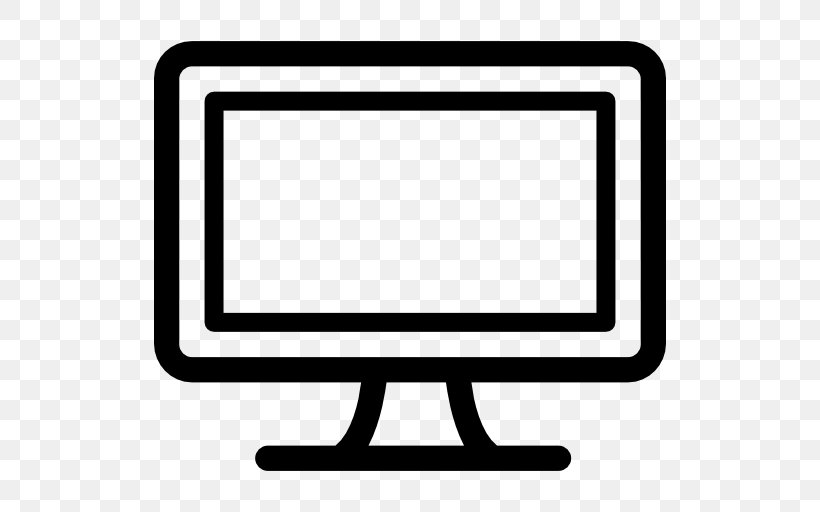 Television Computer Monitors, PNG, 512x512px, Television, Area, Black And White, Brand, Computer Icon Download Free