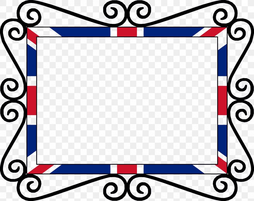 Flag Of The United Kingdom Picture Frames Flag Of The United States Clip Art, PNG, 2400x1898px, United Kingdom, Area, Blue, Decorative Arts, Flag Download Free