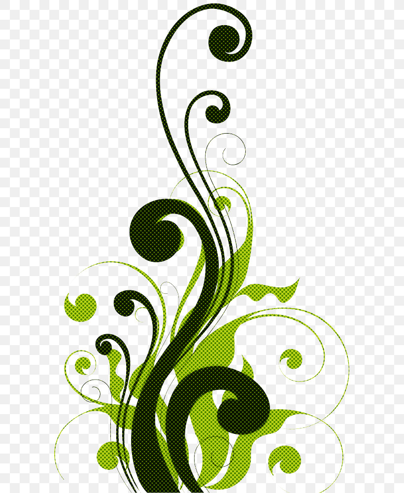 Floral Design, PNG, 599x1000px, Green, Floral Design, Leaf, Ornament, Pedicel Download Free