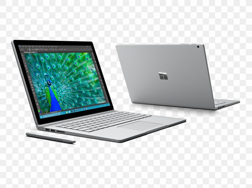 Intel Laptop Surface Pro 4 Surface Book, PNG, 2539x1895px, Intel, Computer, Computer Hardware, Computer Monitor Accessory, Display Device Download Free