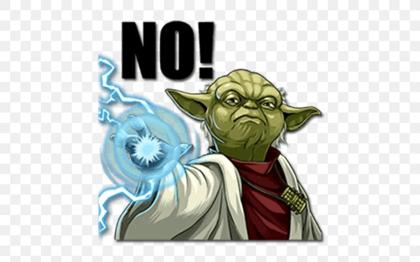 Yoda Star Wars Sticker Telegram Emoji, PNG, 512x512px, Yoda, Cartoon,  Emoji, Emoticon, Fictional Character Download Free