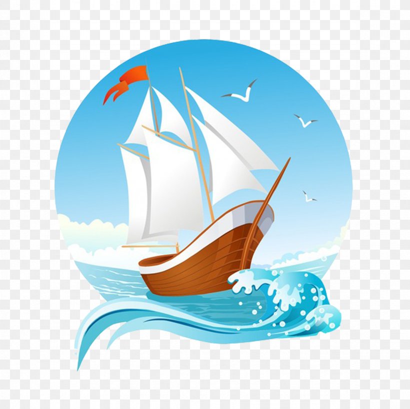 Sailing Ship Boat, PNG, 1181x1181px, Sailing Ship, Aqua, Boat, Caravel, Drawing Download Free