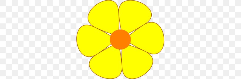 Yellow Clip Art, PNG, 299x270px, Yellow, Area, Color, Drawing, Flower Download Free