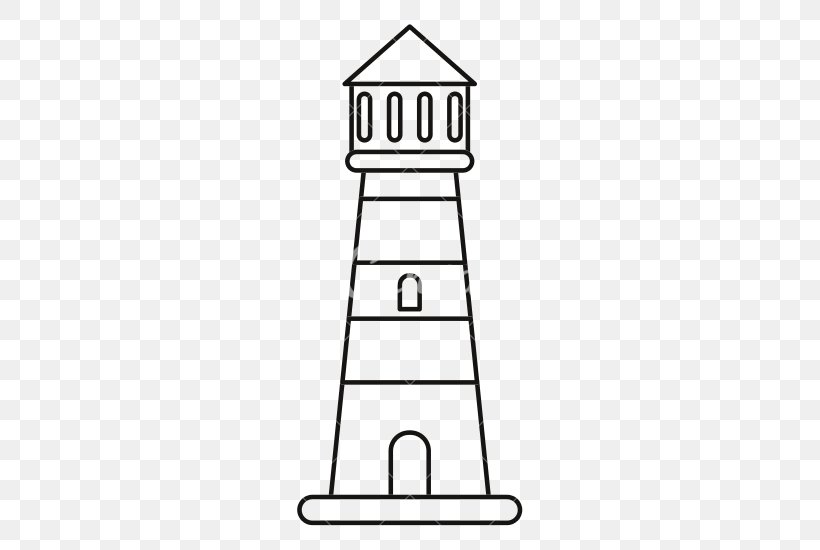 Cape Hatteras Lighthouse Drawing Clip Art, PNG, 550x550px, Cape Hatteras Lighthouse, Area, Black And White, Cape Hatteras, Drawing Download Free
