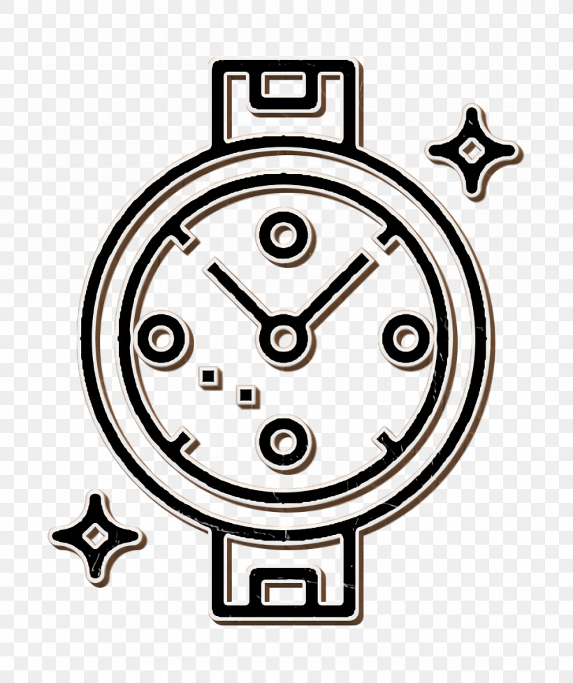 Watch Icon, PNG, 974x1162px, Watch Icon, Analog Watch, Clock, Home Accessories, Line Art Download Free