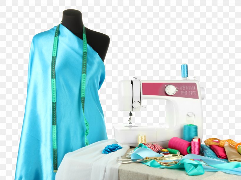 Clothing Textile Sewing Machine Workshop, PNG, 2301x1728px, Textile, Blue, Clothes Hanger, Clothing Industry, Cotton Download Free