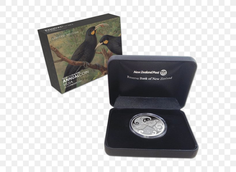 Coin Huia, New Zealand Three Huia (Heteralocha Acutirostris) Silver, PNG, 600x600px, Coin, Artist, Box, Currency, Female Download Free