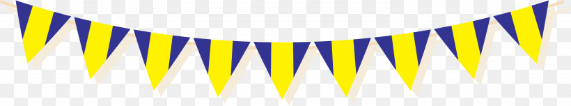 Decoration Garlands, PNG, 3000x559px, Decoration Garlands, Angle, Line, Meter, Yellow Download Free