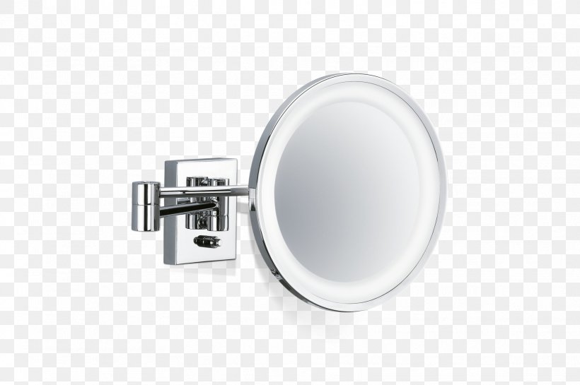 Mirror Bathroom Silver Magnifying Glass Decor Walther, PNG, 1623x1080px, Mirror, Bathroom, Brand, Cosmetics, Cufflink Download Free