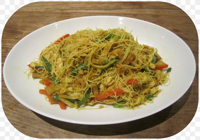 Singapore-style Noodles Chinese Noodles Fried Noodles Chow Mein Asian Cuisine, PNG, 2852x2000px, Singaporestyle Noodles, Asian Cuisine, Asian Food, Capellini, Carbonara Download Free