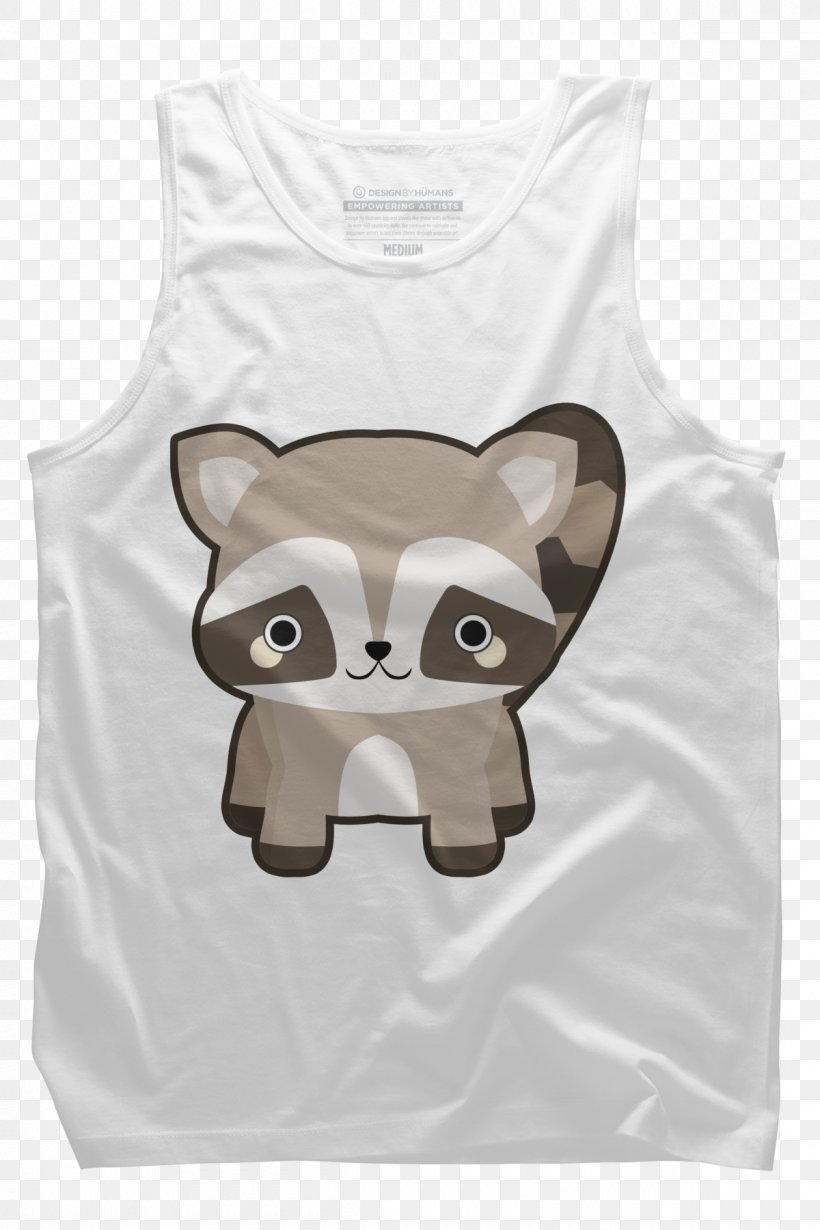 T-shirt Raccoon Hoodie Kavaii Drawing, PNG, 1200x1800px, Watercolor, Cartoon, Flower, Frame, Heart Download Free