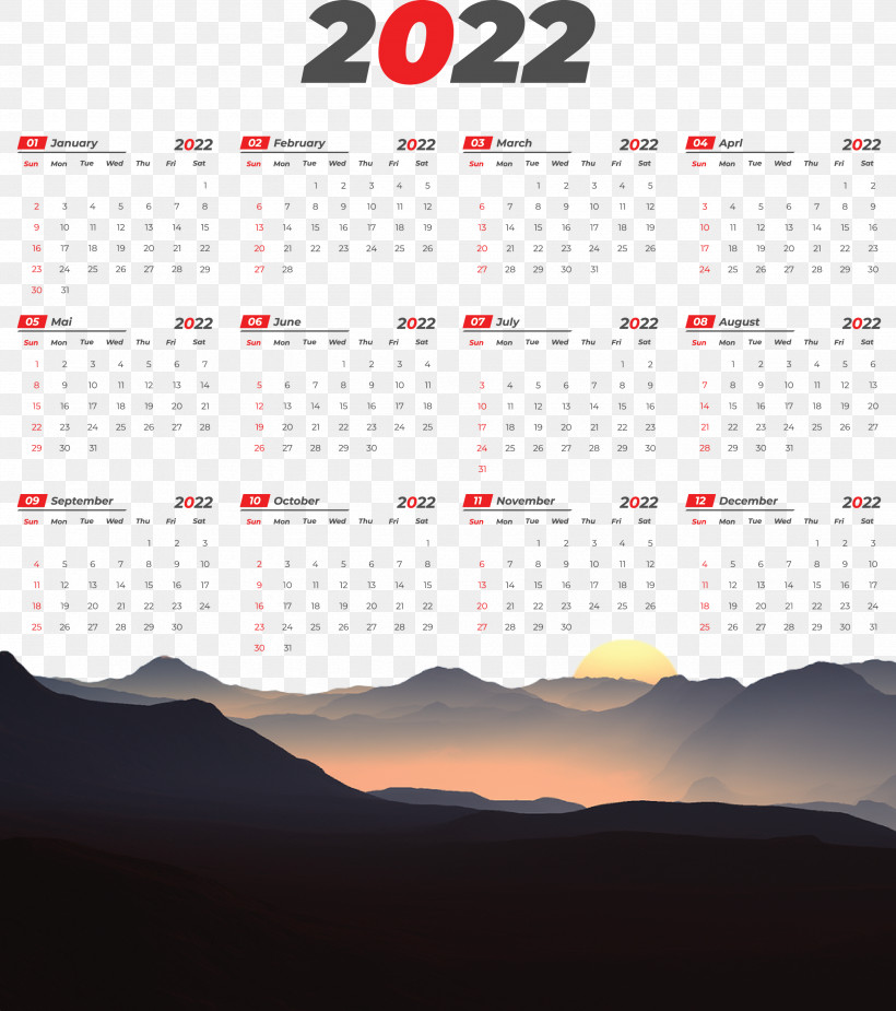 2022 Yearly Calendar Printable 2022 Yearly Calendar Template, PNG, 2659x3000px, Calendar System, Meter Download Free