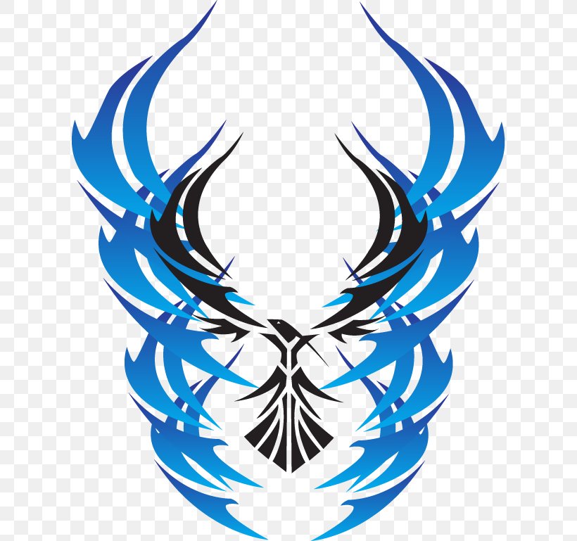 Blue Phoenix Logo, PNG, 616x769px, Phoenix, Artwork, Black And White, Blue Phoenix, Brand Download Free