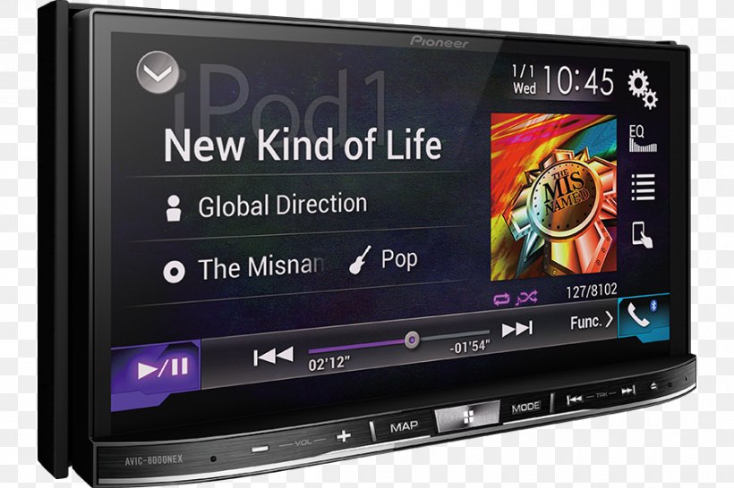 CarPlay Pioneer Corporation Pioneer AVH-4100NEX Vehicle Audio, PNG, 900x600px, Car, Apple, Automotive Head Unit, Automotive Navigation System, Carplay Download Free