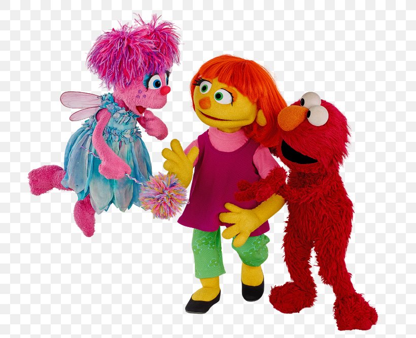 Julia Abby Cadabby Sesame Place Elmo Sesame Street Characters, PNG, 750x667px, Julia, Abby Cadabby, Autism, Character, Child Download Free