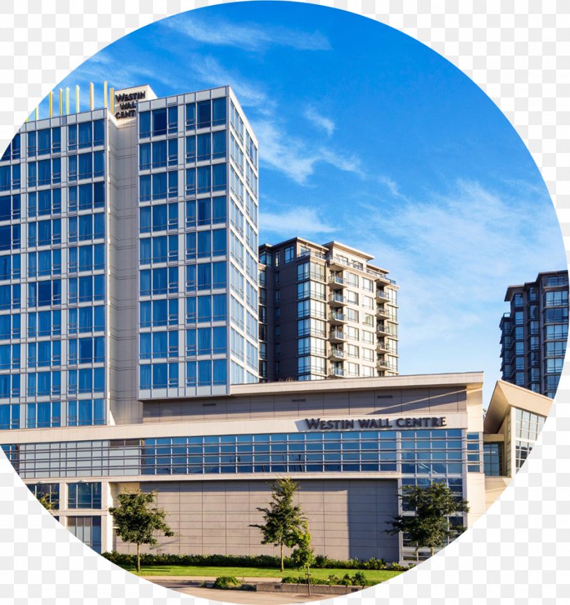 Vancouver International Airport The Westin Wall Centre, Vancouver Airport Sheraton Vancouver Wall Centre Hotel Travel, PNG, 933x991px, Vancouver International Airport, Airport, Apartment, Building, City Download Free