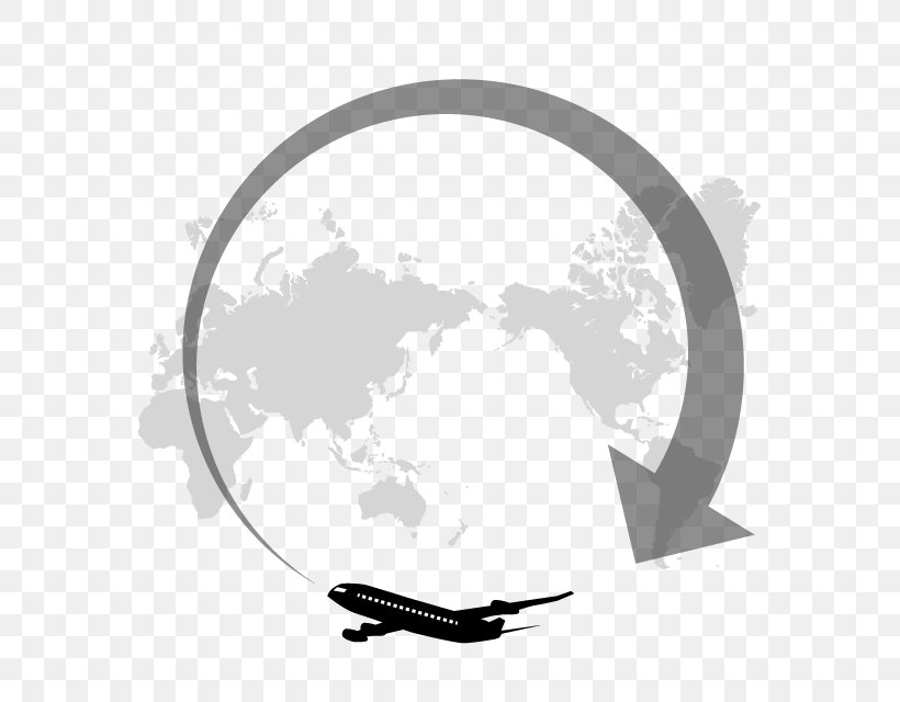 World Map Globe Mercator Projection, PNG, 640x640px, World Map, Atlas, Black And White, Communication, Delta Air Lines Download Free