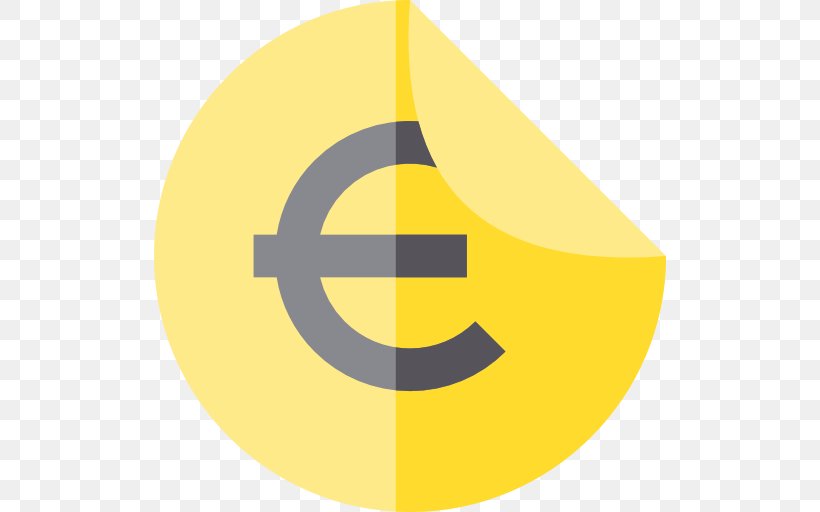 Euro, PNG, 512x512px, Sticker, Symbol, Trade, Yellow Download Free