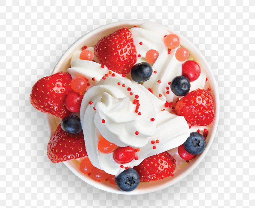 Frozen Yogurt Sundae Tutti Frutti Ice Cream Pavlova, PNG, 975x794px, Frozen Yogurt, Auglis, Berry, Cream, Dairy Product Download Free