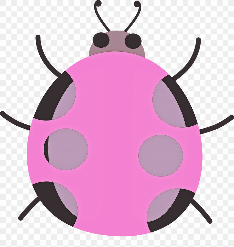 Pink Magenta Pest, PNG, 2843x3000px, Watercolor Ladybug, Magenta, Pest, Pink Download Free