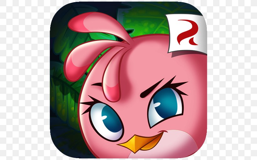 Angry Birds Stella Angry Birds POP! IPad, PNG, 512x512px, Angry Birds Stella, Android, Angry Birds, Angry Birds Pop, App Store Download Free