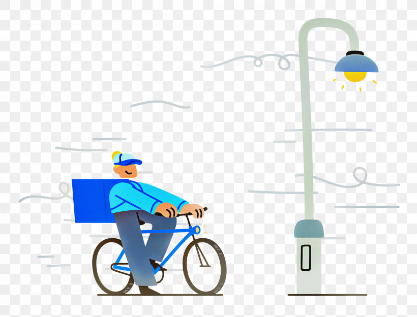 Fast Delivery, PNG, 2500x1903px, Fast Delivery, Behavior, Bicycle, Cartoon, Human Download Free