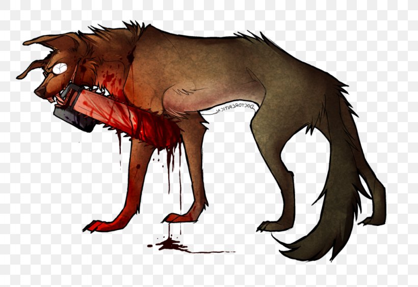 Canidae Dog Werewolf Kitten, PNG, 1024x705px, Canidae, Art, Carnivoran, Cartoon, Claw Download Free