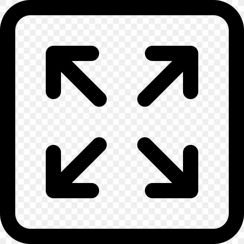 Zooming User Interface Icon Design, PNG, 980x980px, Zooming User Interface, Area, Black And White, Icon Design, Number Download Free