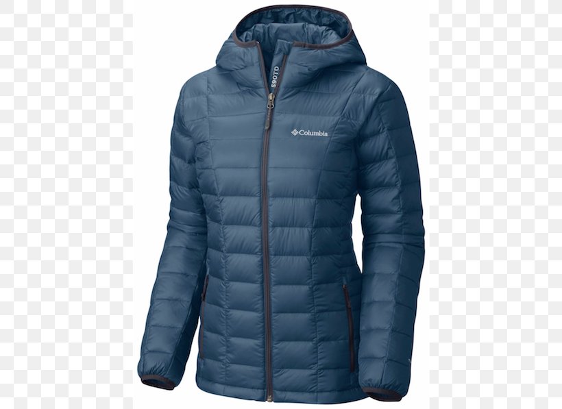 Hoodie Overcoat Jacket Sportswear Clothing, PNG, 500x597px, Hoodie, Cap, Clothing, Columbia Sportswear, Electric Blue Download Free