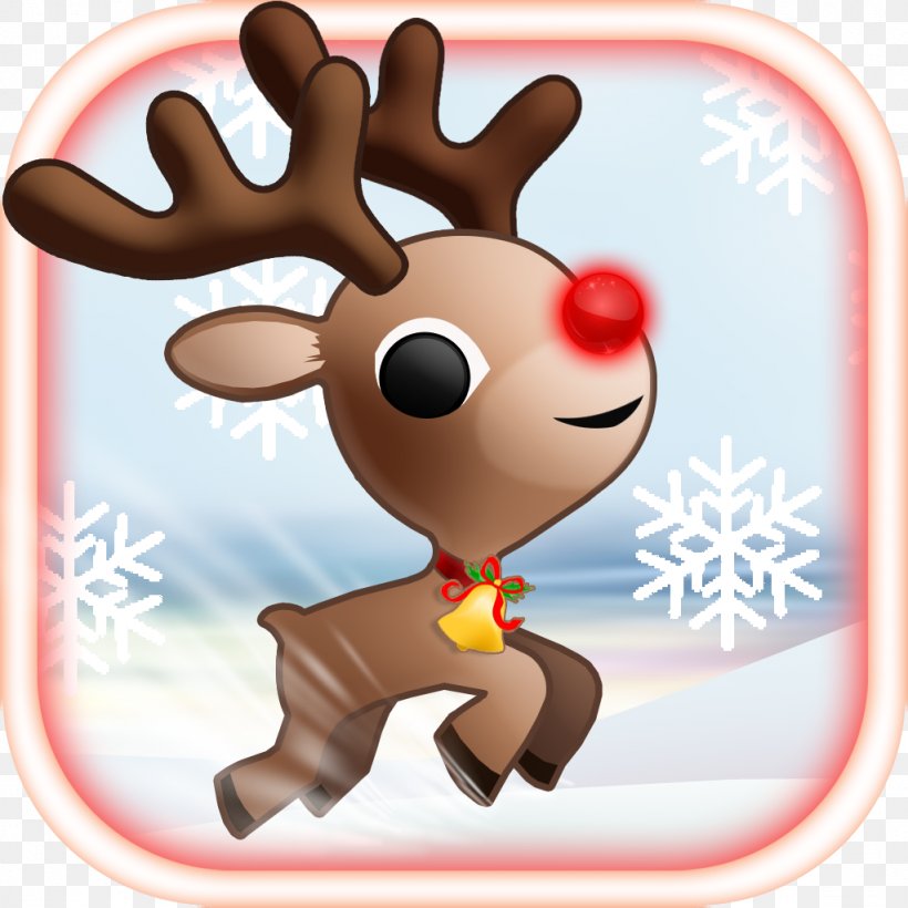 Reindeer Character Fiction Clip Art, PNG, 1024x1024px, Reindeer, Character, Deer, Fiction, Fictional Character Download Free