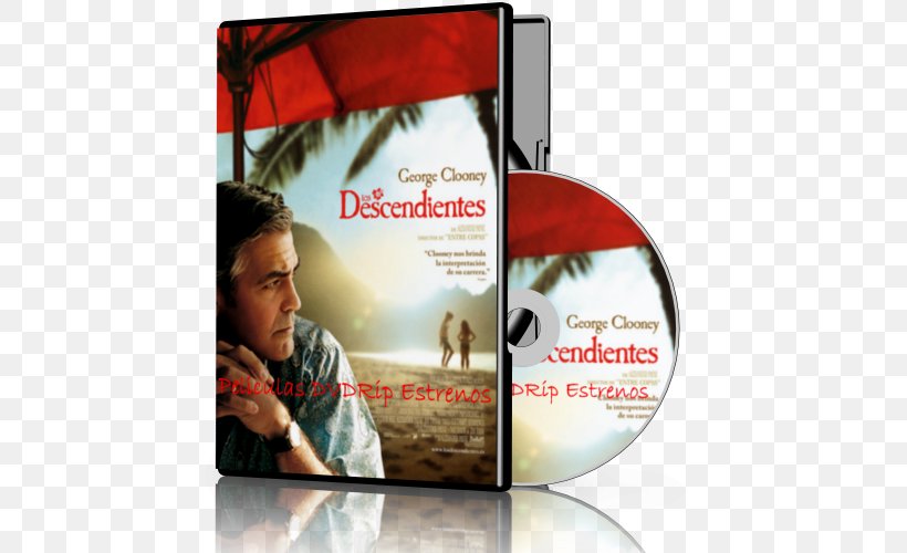 George Clooney The Descendants STXE6FIN GR EUR DVD Poster, PNG, 500x500px, George Clooney, Descendants, Descendants 2, Dvd, Emag Download Free
