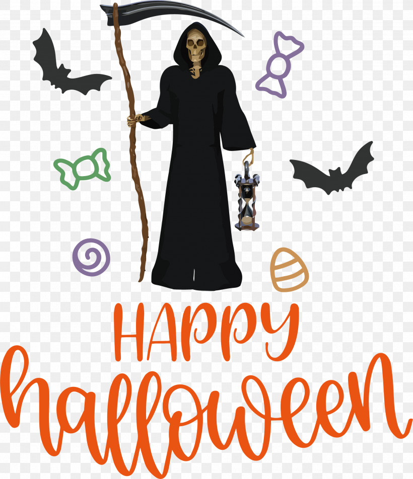 Happy Halloween, PNG, 2582x3000px, Happy Halloween, Cricut, Logo, Outerwear, Printing Download Free