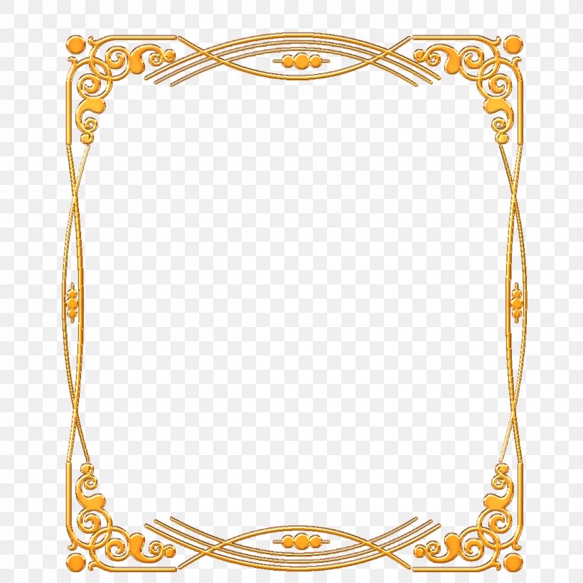 Picture Frames Photography Fillet Gold, PNG, 2480x2480px, Picture Frames, Area, Art, Body Jewelry, Digital Image Download Free