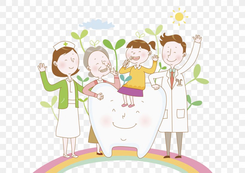 Tooth Decay Dentistry Physician, PNG, 2227x1569px, Watercolor, Cartoon, Flower, Frame, Heart Download Free