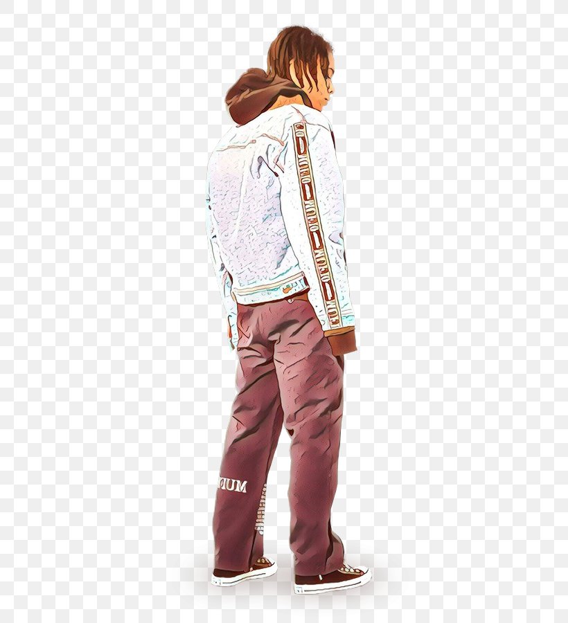 Clothing Standing Shoulder Outerwear Jeans, PNG, 600x900px, Cartoon, Clothing, Denim, Jacket, Jeans Download Free