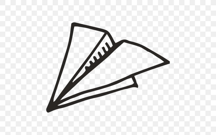 Paper Plane Airplane, PNG, 512x512px, Paper, Airplane, Animation, Black, Black And White Download Free