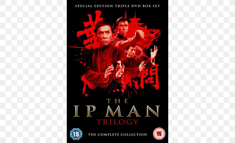 Blu-ray Disc Box Set Ip Man DVD Martial Arts Film, PNG, 500x500px, Bluray Disc, Action Film, Album Cover, Box Set, Donnie Yen Download Free
