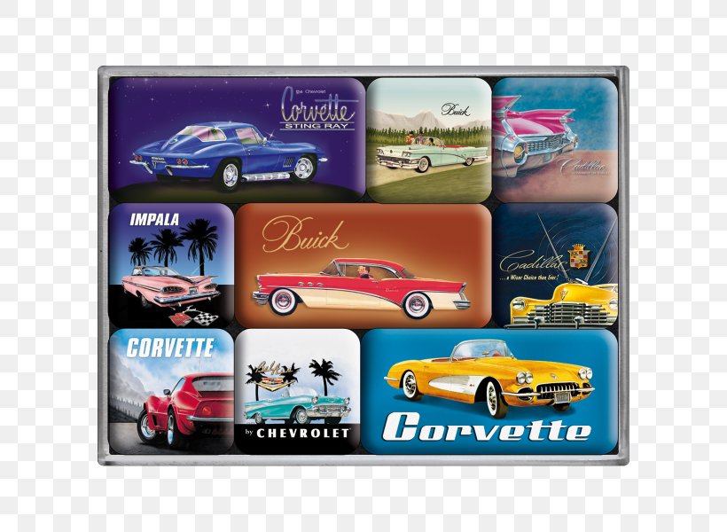 Chevrolet Corvette Convertible Craft Magnets Art, PNG, 600x600px, Chevrolet, Advertising, Art, Brand, Cars Download Free