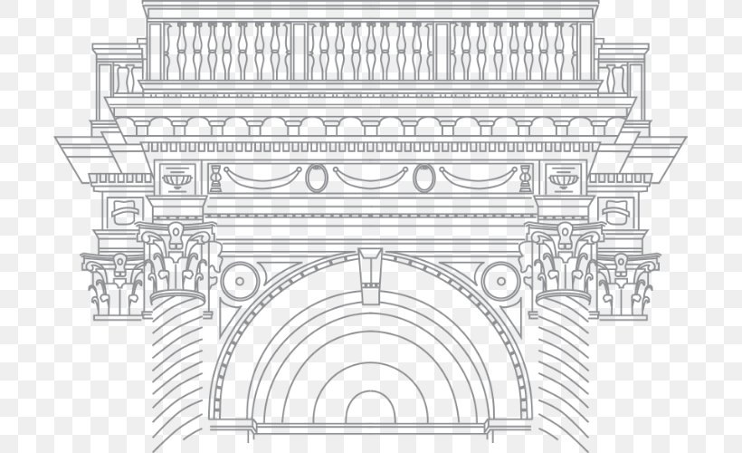 Line Art Architecture Facade Drawing, PNG, 701x500px, Line Art, Arch, Architecture, Area, Artwork Download Free