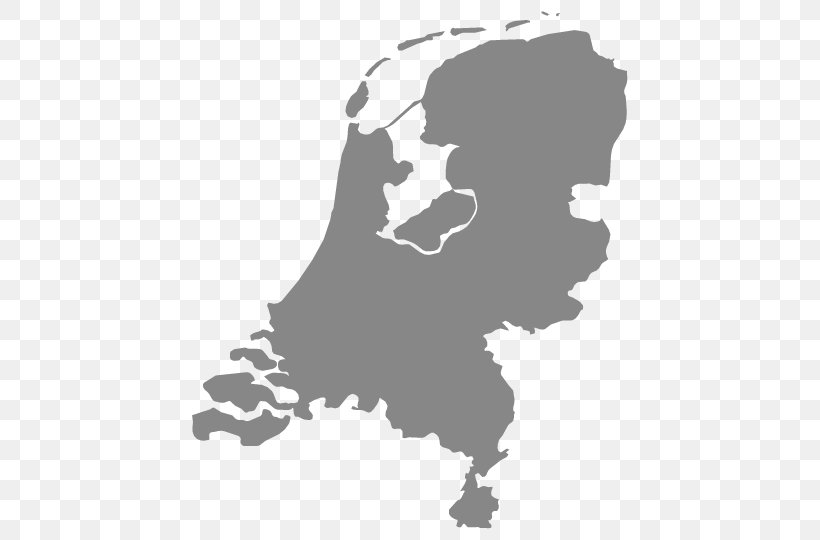 Netherlands Map Country, PNG, 720x540px, Netherlands, Black, Black And White, Blank Map, Country Download Free