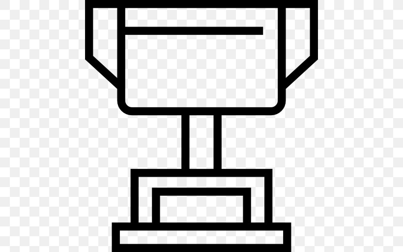 Trophy Prize Symbol Clip Art, PNG, 512x512px, Trophy, Area, Award, Black And White, Drawing Download Free