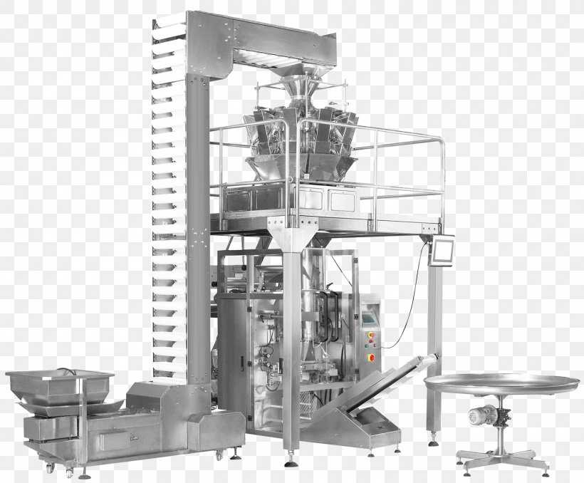 Vertical Form Fill Sealing Machine Multihead Weigher Packaging And Labeling, PNG, 1500x1242px, Machine, Check Weigher, Filler, Food, Food Packaging Download Free