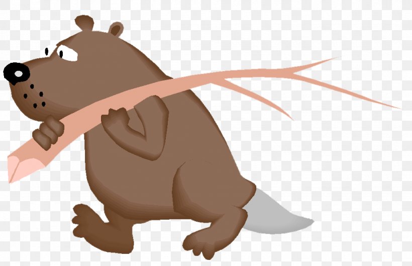 Beaver Rat Bear Mouse Clip Art, PNG, 1024x661px, Beaver, Animal, Animation, Bear, Brown Bear Download Free