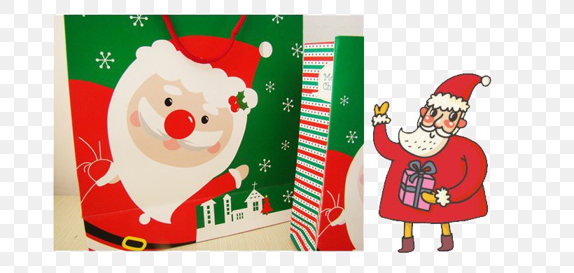 Santa Claus Christmas Ornament Gift, PNG, 719x390px, Santa Claus, Art, Christmas, Christmas Decoration, Christmas Gift Download Free