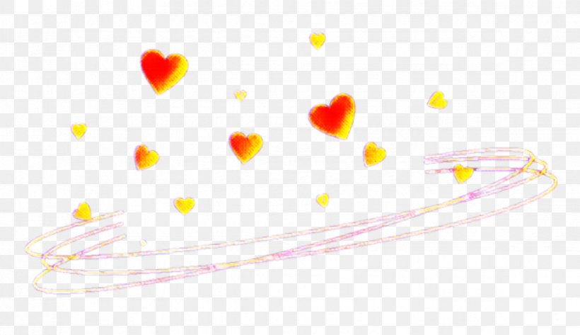 Heart Yellow Line Love, PNG, 2369x1367px, Heart, Love, Yellow Download Free