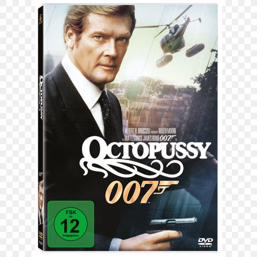Roger Moore Octopussy James Bond Film Series James Bond Film Series, PNG, 1024x1024px, Roger Moore, Action Film, Actor, Brand, Cinema Download Free