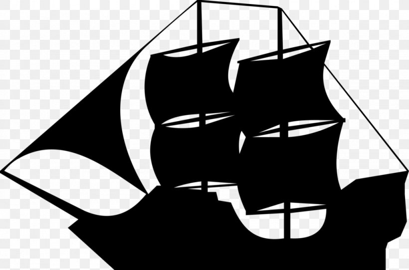 Sailing Ship Piracy Clip Art, PNG, 1024x679px, Ship, Black, Black And White, Caravel, Drawing Download Free