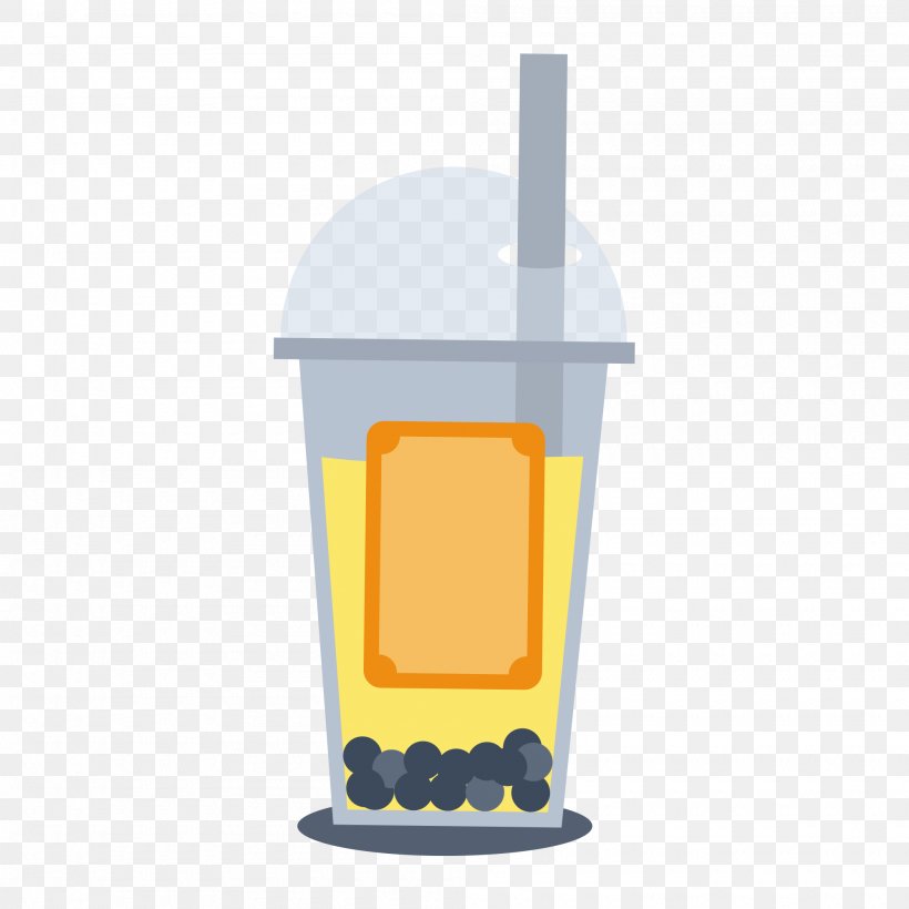 Bubble Tea Milkshake Vector Graphics, PNG, 2000x2000px, Bubble Tea, Cup, Drink, Drinkware, Flavor Download Free