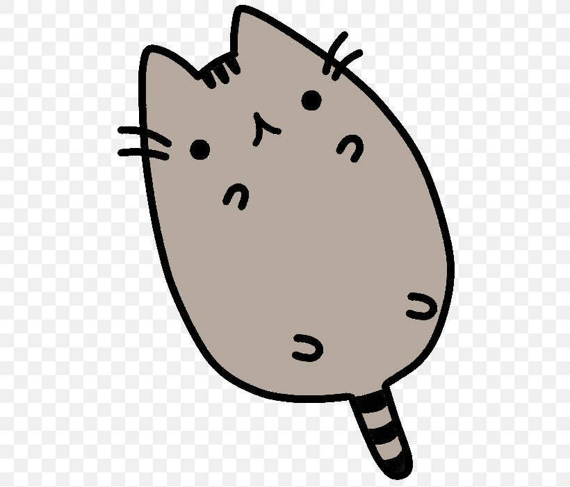 Cat Whiskers Pusheen Clip Art Desktop Wallpaper, PNG, 589x701px, Cat ...