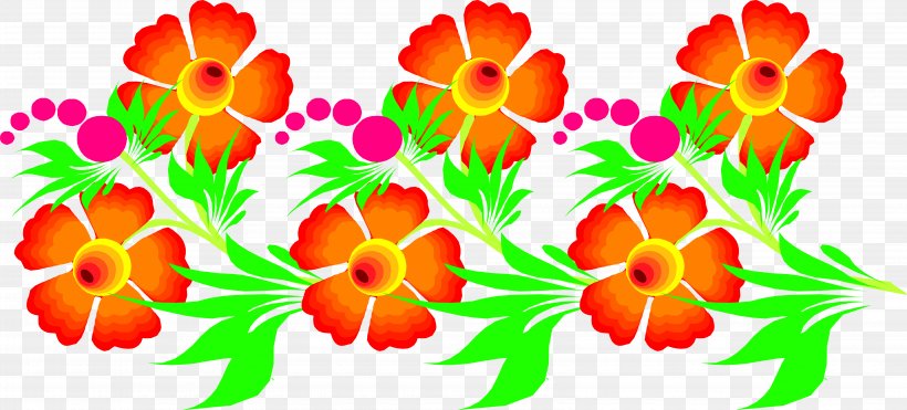 Vignette Flower Clip Art, PNG, 6423x2910px, Vignette, Annual Plant, Cut Flowers, Drawing, Floral Design Download Free